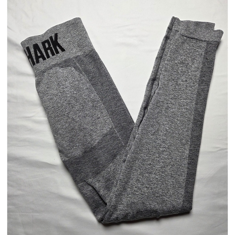 Gymshark Flex Seamless Leggings Grey High Waisted Activewear